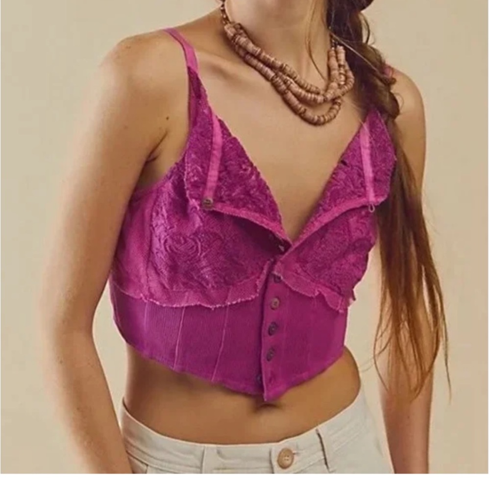 Free People Give My Heart Away Cami